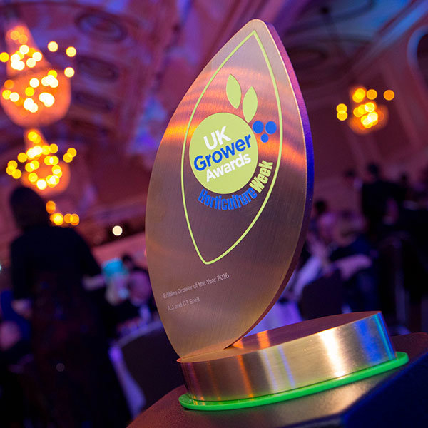 UK Grower Award EFX Bespoke Awards and Trophies