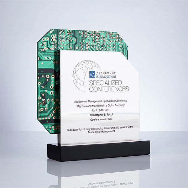 Sustainable Awards & Recycled Trophies made using Reusable Materials