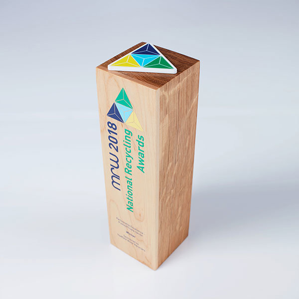 National Recycling Award EFX Bespoke Awards and Trophies