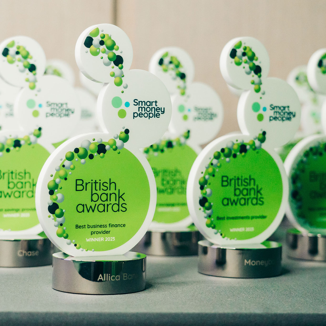 Customers Choose the Winners at the British Bank Awards EFX